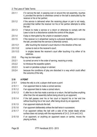 itttf|ittf rules and regulations.